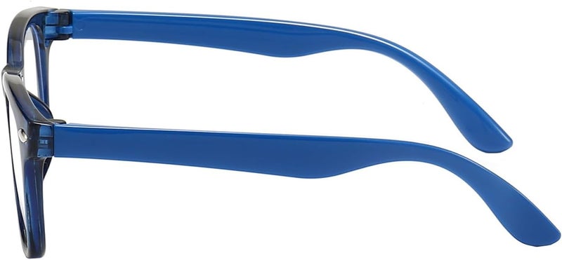 FANNYGO Store 1 Pack kids Blue Light Blocking Glasses For Girls And Boys Computer Blue Light Blocking Glasses For Age 3-11 (Dark blue) - Image 5